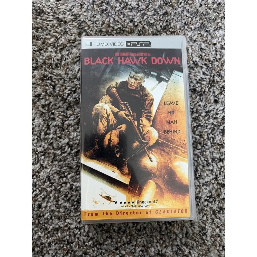 Black Hawk Down (UMD, 2005) Sony PSP Movie Josh Hartnett Eric Bana Ewan McGregor